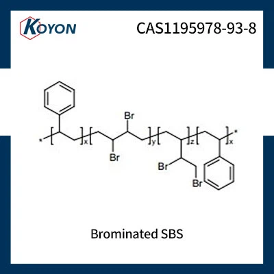 Brominated SBS